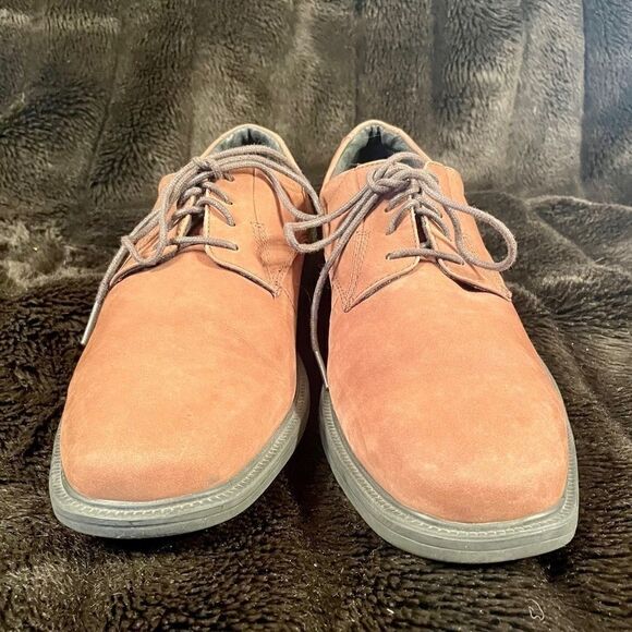TAWNY BROWN SUEDE BOSTONIAN FLEXLIGHT SIZE 8.5 - Picture 1 of 5